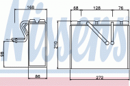 Испаритель NISSENS 92183
