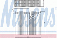 Испаритель NISSENS 92190