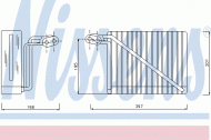 Испаритель NISSENS 92272