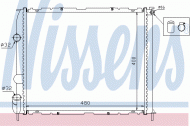 Теплообменник NISSENS 63886
