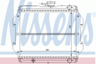 Теплообменник NISSENS 64082
