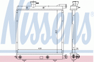 Теплообменник NISSENS 60979