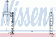 Теплообменник NISSENS 61857