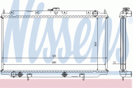 Теплообменник NISSENS 62924A