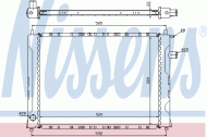 Теплообменник NISSENS 642111
