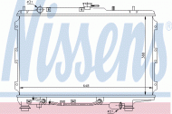 Теплообменник NISSENS 66601