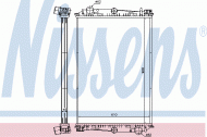 Теплообменник NISSENS 614270