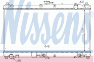 Теплообменник NISSENS 62467