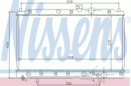 Теплообменник NISSENS 62891
