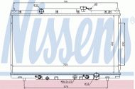 Теплообменник NISSENS 68106
