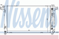 Теплообменник NISSENS 69208