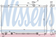 Теплообменник NISSENS 67505