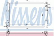 Теплообменник NISSENS 68511