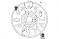 Ременный комплект OPTIMAL SK-1033