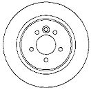 Тормозной диск MAPCO 15600
