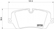 Комплект тормозных колодок PAGID T2242