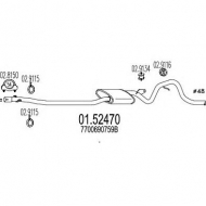 Амортизатор MTS 01.52470