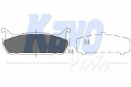 Комплект тормозных колодок KAVO PARTS KBP-4507