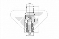 Пылезащитный комплект HUTCHINSON KP033