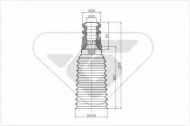 Пылезащитный комплект HUTCHINSON KP045