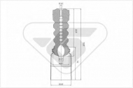 Пылезащитный комплект HUTCHINSON KP077