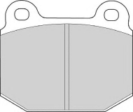 Комплект тормозных колодок NECTO FD465A