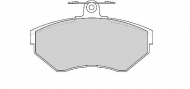 Комплект тормозных колодок NECTO FD6778A