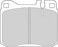 Комплект тормозных колодок NECTO FD4093A