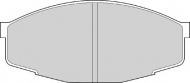 Комплект тормозных колодок NECTO FD853A