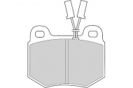 Комплект тормозных колодок NECTO FD6247A