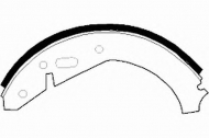 Комлект тормозных накладок NECTO N1404