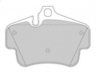 Комплект тормозных колодок NECTO FD7497A