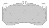 Комплект тормозных колодок NECTO FD7587A
