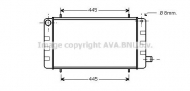 Теплообменник AVA QUALITY COOLING AU2002