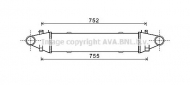 Теплообменник AVA QUALITY COOLING MS4525