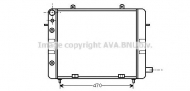 Теплообменник AVA QUALITY COOLING OL2083