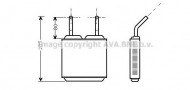 Теплообменник AVA QUALITY COOLING OL6115