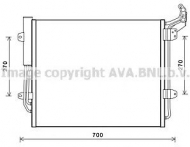 Конденсатор AVA QUALITY COOLING VW5324