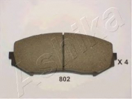 Комплект тормозных колодок ASHIKA 50-08-802