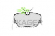 Комплект тормозных колодок KAGER 35-0031