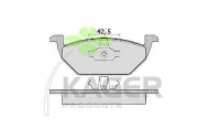 Комплект тормозных колодок KAGER 35-0048