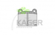 Комплект тормозных колодок KAGER 35-0124