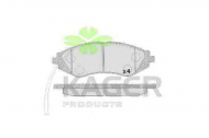 Комплект тормозных колодок KAGER 35-0147