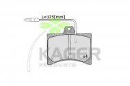 Комплект тормозных колодок KAGER 35-0382