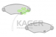 Комплект тормозных колодок KAGER 35-0467