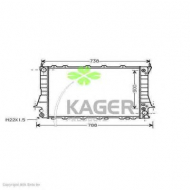 Теплообменник KAGER 31-0017