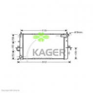 Теплообменник KAGER 31-0094