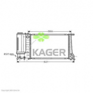 Теплообменник KAGER 31-0118