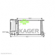 Теплообменник KAGER 31-0121