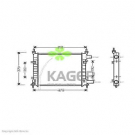 Теплообменник KAGER 31-0353